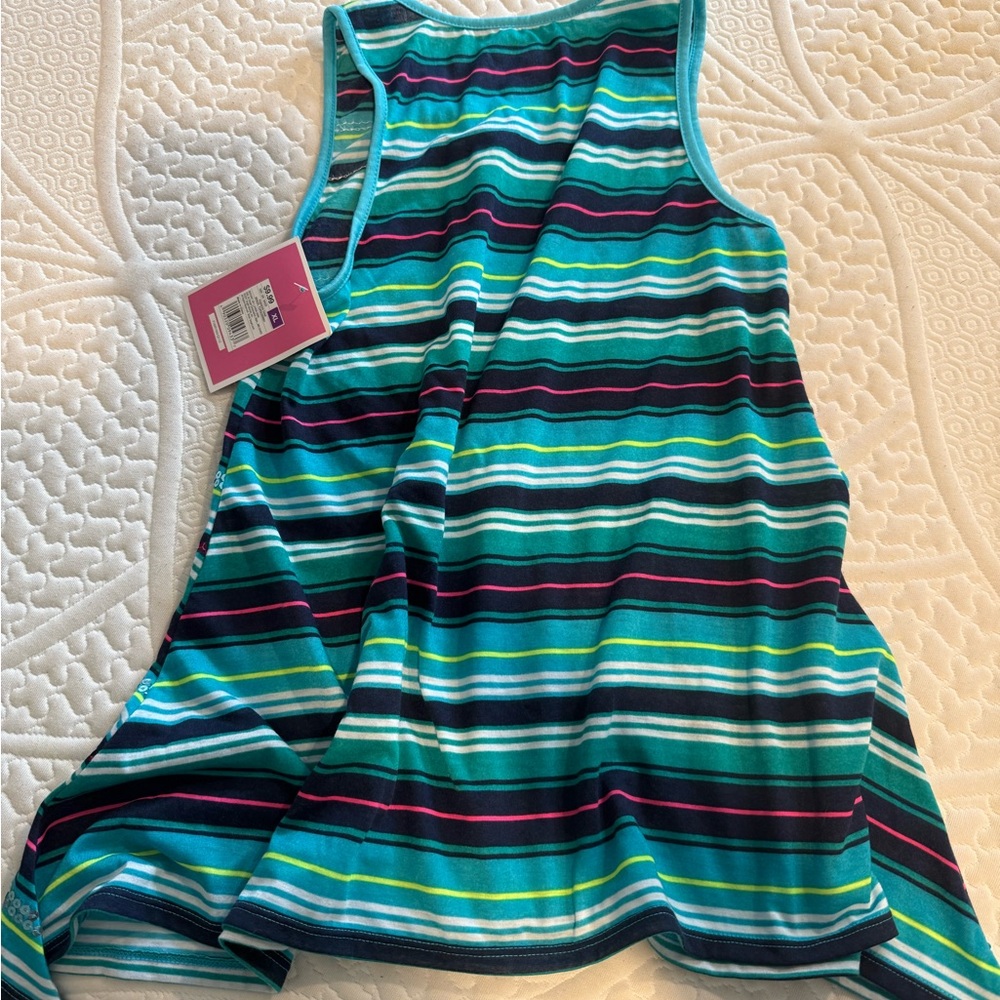 Circo Multicolor Striped Kids Dress